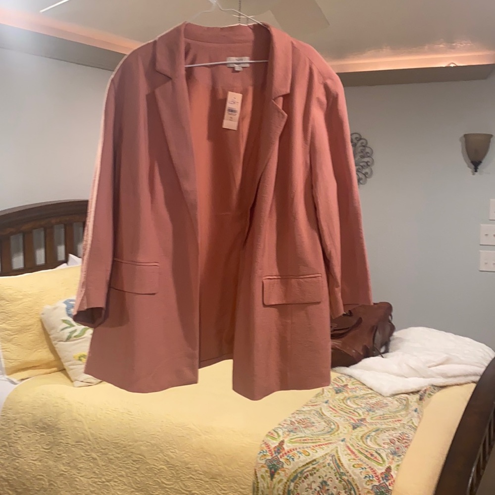 Blazer no buttons 18 plus brand new